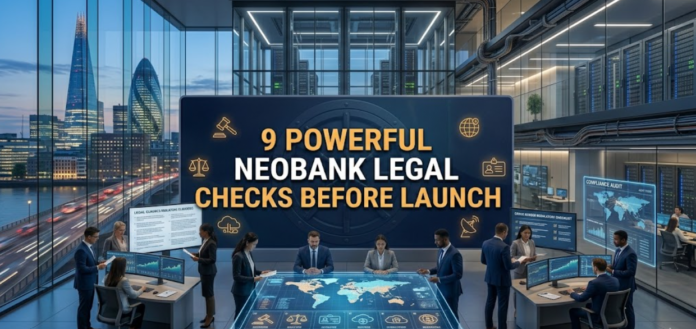 9 Powerful Neobank Legal Checks Before Launch