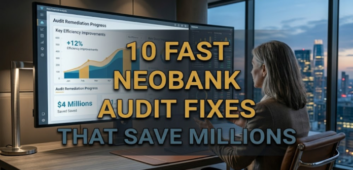 10 Fast Neobank Audit Fixes That Save Millions
