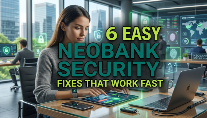 6 easy neobank security fixes that work fast